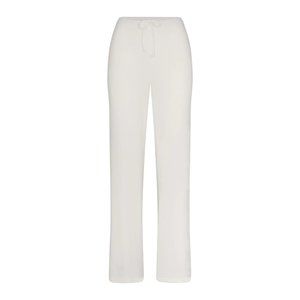 SKIMS Soft Lounge Rib Pajamas - Sleep Pant - Marble White Sz L